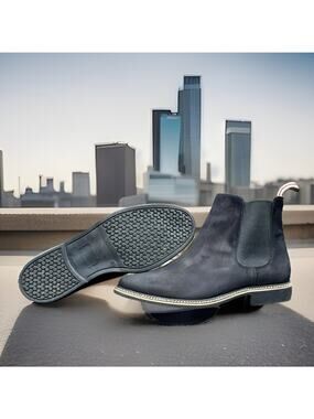 De Wolf Black Suede Chelsea Boots Men’s Size 11.5 / Worn Twice